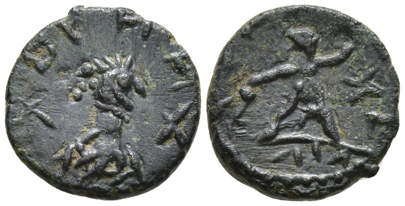 unidentified roman Æ. 0,80g. 11,1mm.