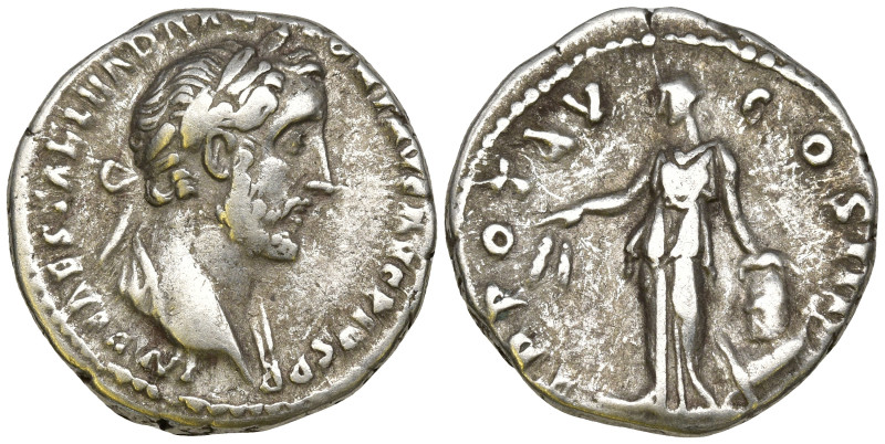 Antoninus Pius AR Denarius. Rome, AD 155-156. ANTONINVS AVG PIVS P P IMP II, lau...