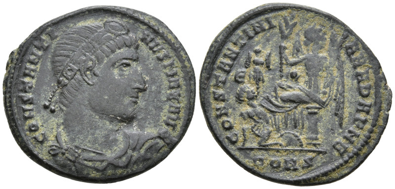 Constantine I The Great (307/10-337) AE Follis. Constantinople, 328. CONSTANTI-N...