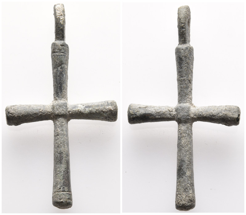 Byzantine Pendant Cross. 11,51g. 28,7mm