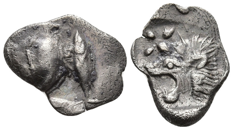 Greek coins, Ar 0,41g. 8,2mm