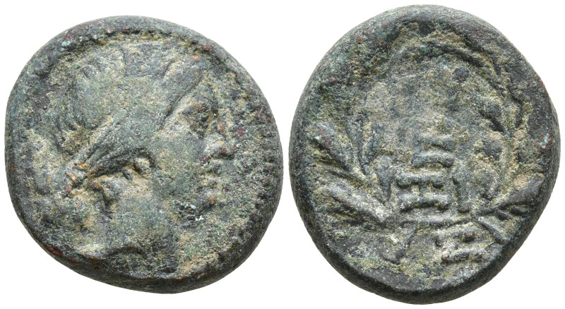 Greek coins Æ 5,95g. 17,1mm