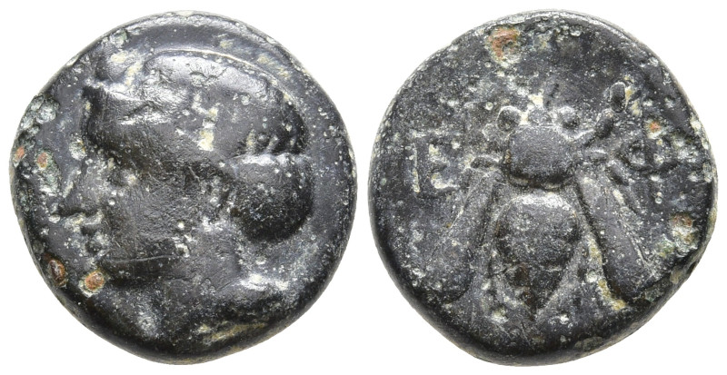 Greek coins Æ 1,48g. 11,1mm