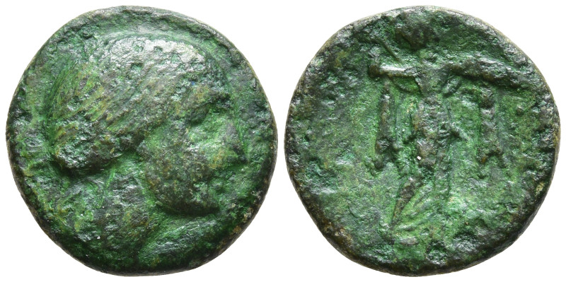 Greek coins Æ 3,08g. 14,1mm