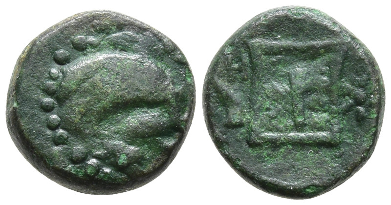 Greek coins Æ 1,48g. 9,1mm