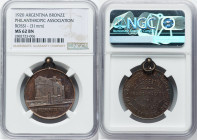 "Philanthropic Association" bronze Medal 1920 MS62 Brown NGC, 31mm. By Rossi. HID09801242017 © 2023 Heritage Auctions | All Rights Reserved