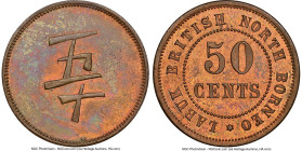 Labuk Tobacco Company copper Proof 50 Cent Plantation Token ND (Pre-1924) PR63 Red and Brown NGC, LaWe-668a, Prid-40. HID09801242017 © 2023 Heritage A...