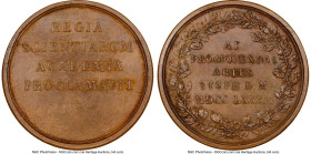 Louis XVI bronze "Academy of Sciences" Medal 1782-Dated MS62 Brown NGC, 64mm. Unsigned. Awarded to Steph D. M. HID09801242017 © 2023 Heritage Auctions...