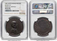"Peace of Luneville" bronze Medal 1801-Dated MS62 Brown NGC, Bramsen-114, Julius-916. 39mm. HID09801242017 © 2023 Heritage Auctions | All Rights Reser...