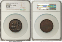 Napoleon bronze "Bonaparte First Council" Medal 1802-Dated AU58 Brown NGC, Julius-1044. 54mm. By Manfredi. HID09801242017 © 2023 Heritage Auctions | A...