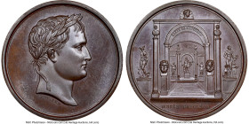 Napoleon bronze "Galerie d'Apollon" Medal 1804-Dated MS66 Brown NGC, Bramsen-370. 34mm. By Andrieu. Denon as mintmaster. HID09801242017 © 2023 Heritag...