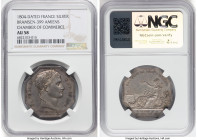 Napoleon silver "Amiens Chamber of Commerce" Jeton 1804-Dated AU58 NGC, Bramsen-399. 32mm. By Andrieu. HID09801242017 © 2023 Heritage Auctions | All R...