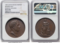 Napoleon bronze "Medical Colleges" Medal 1805-Dated MS63 Brown NGC, Bramsen-467. 41mm. By Andrieu and Jouannin. HID09801242017 © 2023 Heritage Auction...