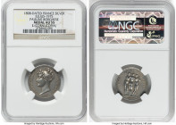 "Pauline Borghese" silver Medal 1808-Dated AU55 NGC, Julius-1975. 23mm. Edge: Cornucopia. By Andrieu. HID09801242017 © 2023 Heritage Auctions | All Ri...