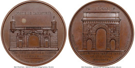 "Entry into Vienna" bronze Medal 1809-Dated MS64 Brown NGC, Bramsen-847, Julius-2086. 40mm. By Andrieu. Denon as mintmaster. HID09801242017 © 2023 Her...