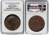 Napoleon bronze "Peace of Vienna" Medal 1809-Dated MS62 Brown NGC, Julius-2142. 41mm. By Andrieu. HID09801242017 © 2023 Heritage Auctions | All Rights...