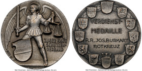 Confederation silver "Zug Shooting Festival" Medal ND MS64 NGC, Richter-1693a. 30mm. HID09801242017 © 2023 Heritage Auctions | All Rights Reserved