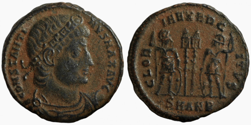 Constantinus II. (351-354 AD). Follis.
18mm 2,33g