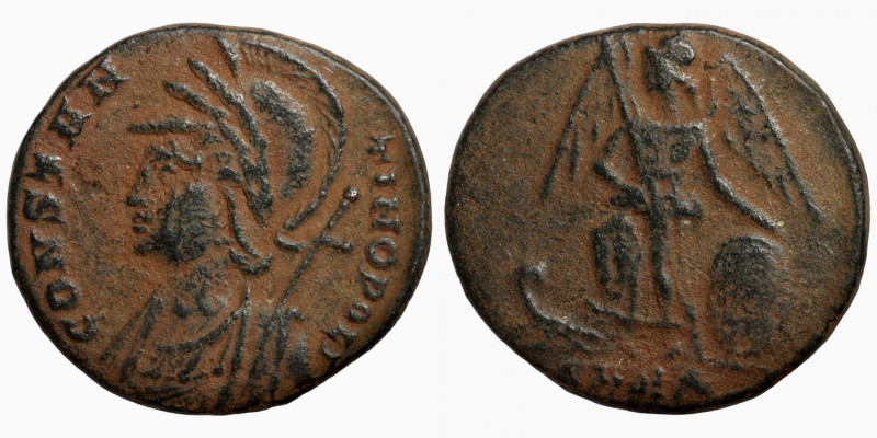 Constantinus I. (307-337 AD). Follis. 
16mm 2,36g