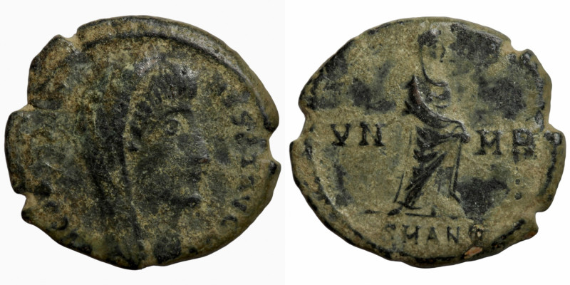 Constantius II. 337-361 für Divus Constantinus I.
15mm 1,66g