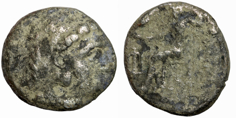 Greek Seleukid Drachm Silver 
15mm 4,00g