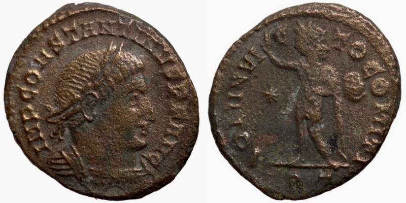 Constantinus I. (307-337 AD). Follis.