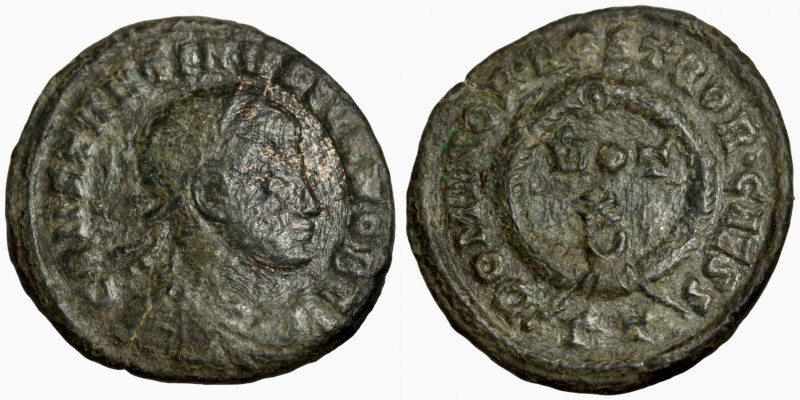 Constantinus I. (307-337 AD). Follis. 
18mm 2,53g