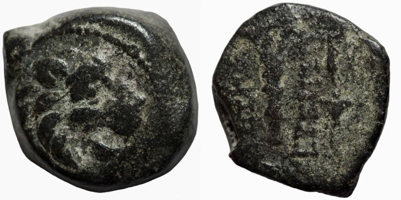 Seleukid Kingdom, Antiochos VII, Bronze Æ, 138-129 BC
13mm 3,51g