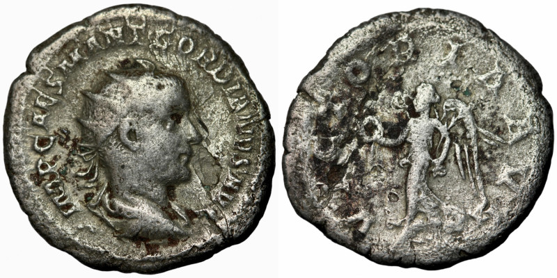 Gordian III. Pius, Antoninian 238/239, Rom
22mm 3,67g