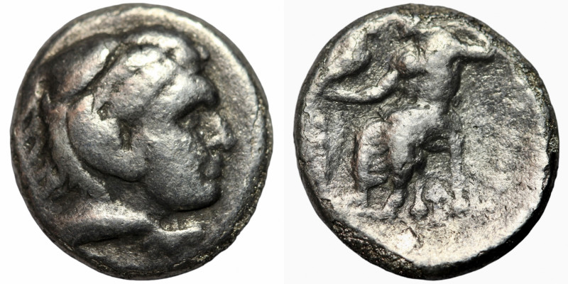 King of Macedon Drachm Alexander III ‘The Great’ 336 – 323 BC
16mm 3,78g