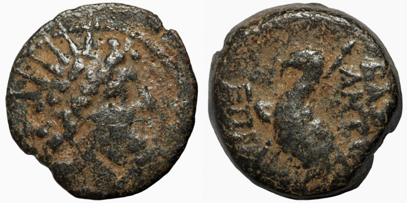 Seleucid Kingom 121-97BC Seleucid Kingdom Antiochos VIII Epiphanes Grypos
18mm ...