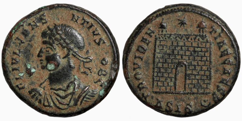 Constantinus I. (307-337 AD). Follis. 
17mm 3,33g