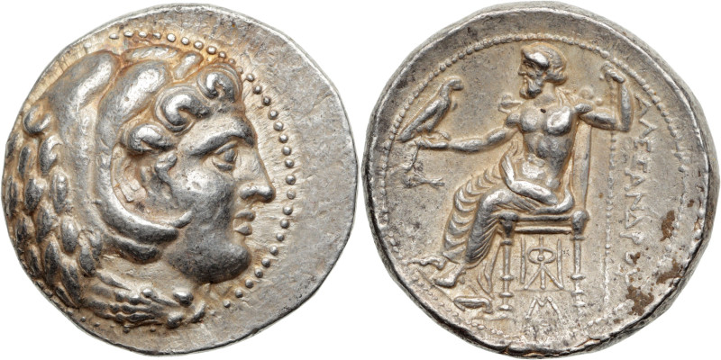 ROYAUME DE MACÉDOINE
Alexandre III le Grand (336-323 av. J.-C.)
Tétradrachme AR ...