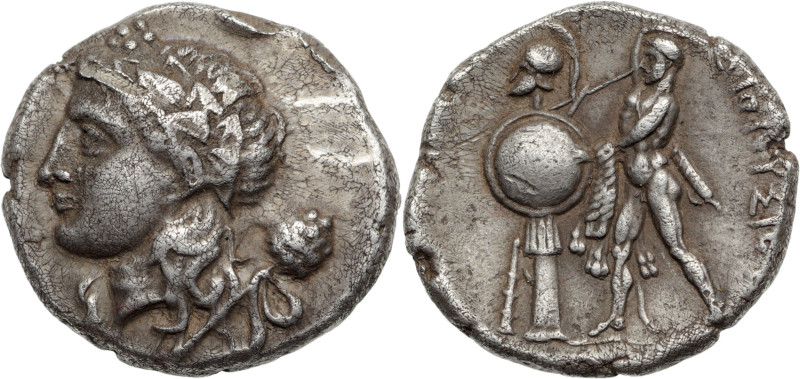 BYTHINIE - HERACLEE
Thimothée et Dionysios (345-337 av. J.-C.)
Didrachme AR. 9,7...