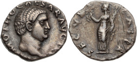 OTHON (janvier-avril 69) 
Denier AR. 3,25 g. Rome.
A/ IMP M OTHO CAESAR AVG TR P. Tête nue et perruquée d’Othon à droite.
R/ SECVR-I-TAS P R. Securita...