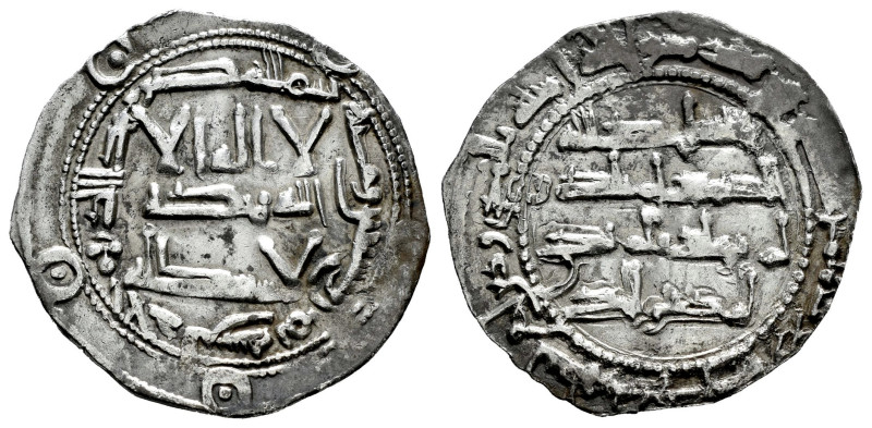 Independent Emirate. Al Hakam I. Dirham. 198 H. Al-Andalus. (Vives-104). Ag. 2,5...