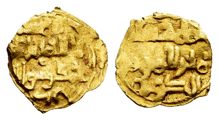 Kingdom of Taifas. Ahmad Yumn al-Dawla (Banu L-Qasim). Fractional Dinar. 421-434...