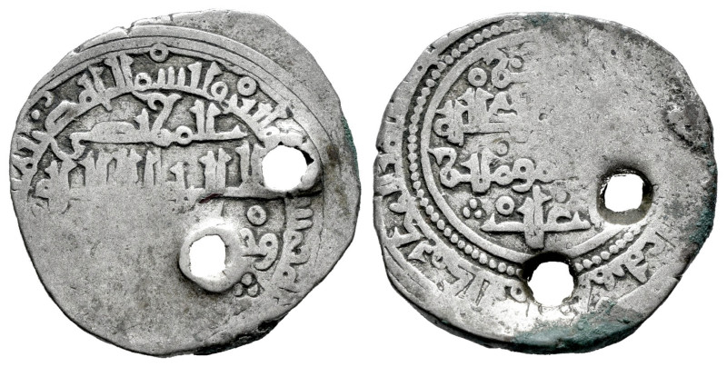 Kingdom of Taifas. 'Abd Allah Al-Murtada. Dirham. 485 H. Mayurca (Mallorca). Tai...