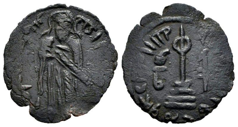 Other Islamic coins. 'Abd al-Malik ibn Marwan. Fals. 74-80 H. Umayyad Caliphate....