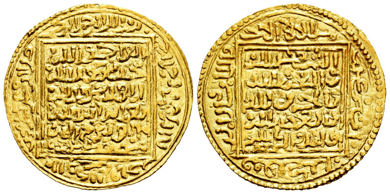 Other Islamic coins. Abu´l-Hasan ´Ali. Dinar. 731-752 H. Hadrat Tunis (Tunisia)....