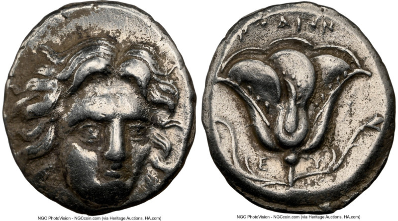 CARIAN ISLANDS. Rhodes. Ca. 305-275 BC. AR didrachm (20mm, 1h). NGC VF. Head of ...