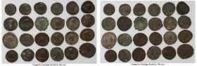 ANCIENT LOTS. Roman Imperial. Lot of twenty-four (24) BI antoniniani. Choice Fine-Choice VF. Includes: Twenty-four Roman Imperial BI antoniniani, diff...