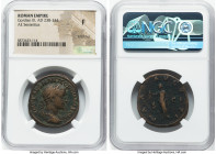 ANCIENT LOTS. Roman Imperial. Lot of three (3) AE issues. NGC Fine-AU, scratches. Includes: Three Roman Imperial AE issues, various rulers and types. ...