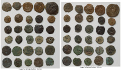 ANCIENT LOTS. Mixed. Lot of thirty (30) AE issues. Good-Choice Fine. Includes: Thirty AE issues, various eras, regions, rulers, and types. Total of th...