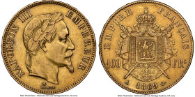 Napoleon III gold 100 Francs 1869-A AU53 NGC, Paris mint, KM802.1, Gad-1062, F-532. HID09801242017 © 2023 Heritage Auctions | All Rights Reserved