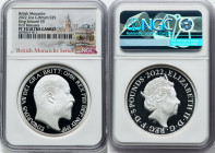 Elizabeth II silver Proof "King Edward VII" 5 Pounds (2 oz) 2022 PR70 Ultra Cameo NGC, British Monarch series. First Releases. HID09801242017 © 2023 H...