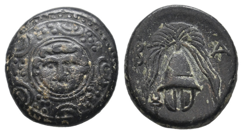 GREEK COIN. 4.08g 16.9m