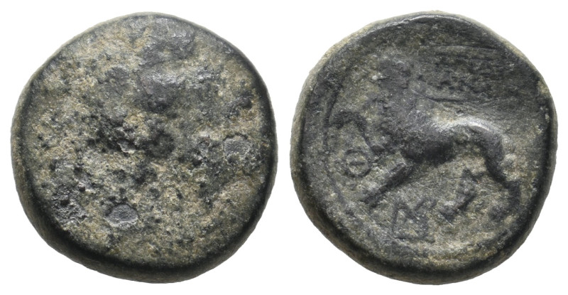 GREEK COIN. 5.65g 16.9m