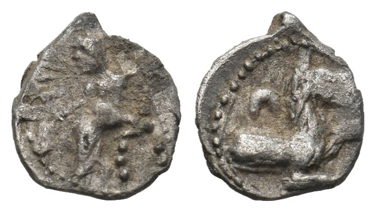 GREEK COIN. 0.65g 8.9m