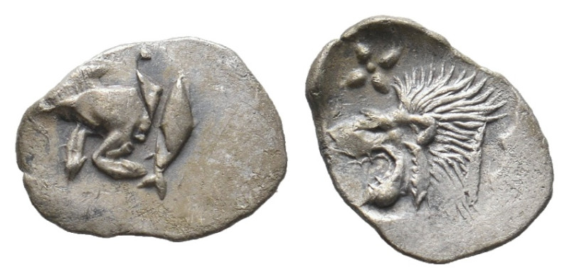 GREEK COIN. 0.42g 11.3m